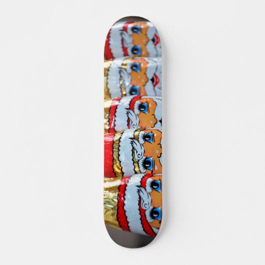 Foil Wrapped Santa's Skateboard (Vorne)
