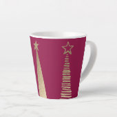 Foiled Christmas Tree's  Milchtasse (Rechte Ecke)