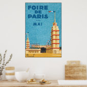Foire De Paris Poster (Küche)