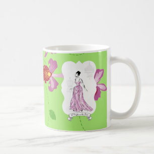 Fois à Paris Fashion Illustration Kaffeetasse