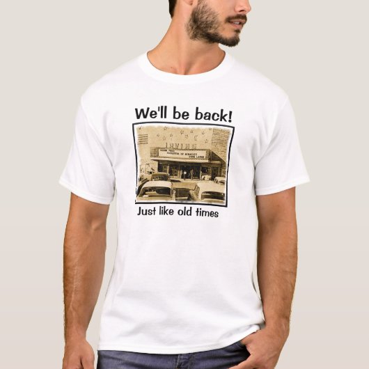 FOIT T - Shirt "wir sind zurück " (Vorderseite)