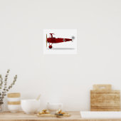 Fokker DR1 Triplane Poster (Küche)