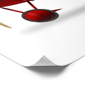 Fokker DR1 Triplane Poster (Ecke)