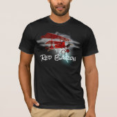 Fokker roten Barons Triplane T-Shirt (Vorderseite)