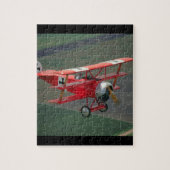 Fokker, Triplane-Replik, Luftfahrt 1983_Classic Puzzle (Vertikal)