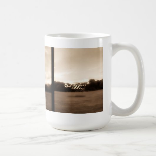 FokkerDR1 Triplane-Panorama-Tasse Kaffeetasse (Rechts)
