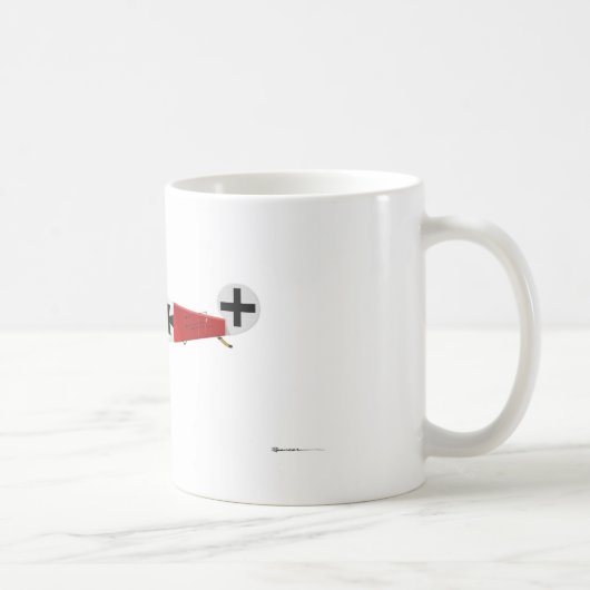 FokkerDR-1 Triplane Kaffeetasse (Rechts)