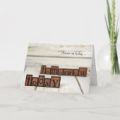 Fokus an heute karte (Vorderseite)