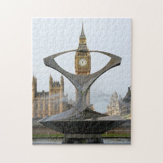 Fokus auf Big Ben - London - 11x14 - 252 Stk. Puzzle (Vertikal)
