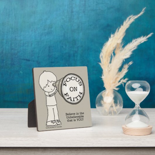 Fokus auf den Glauben Fotoplatte (InSitu)