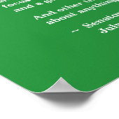 Fokus auf eine gute Bildung, Wellstone 16x24 Poster (Ecke)