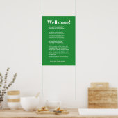 Fokus auf eine gute Bildung, Wellstone 16x24 Poster (Küche)