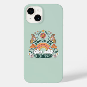 Fokus auf Kindness Groovy Graphic Case-Mate iPhone 14 Hülle