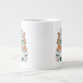 Fokus auf Kindness Groovy Graphic Jumbo-Tasse (Vorderseite)