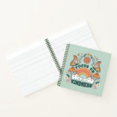 Fokus auf Kindness Groovy Graphic Notizblock (Innenseite)