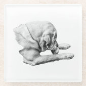 Fokus bei Spielen Glasuntersetzer (Vorderseite)