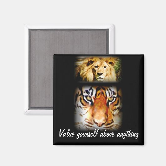 Fokus & Courage_ Magnet (Vorderseite/Rückseite)