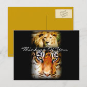 Fokus & Courage_ Postkarte (Vorne/Hinten)