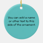 Fokus glauben atmen keramikornament (Hinten)