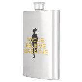 Fokus glaubt Breathe Gelbe Running Fitness Flachmann (Links)