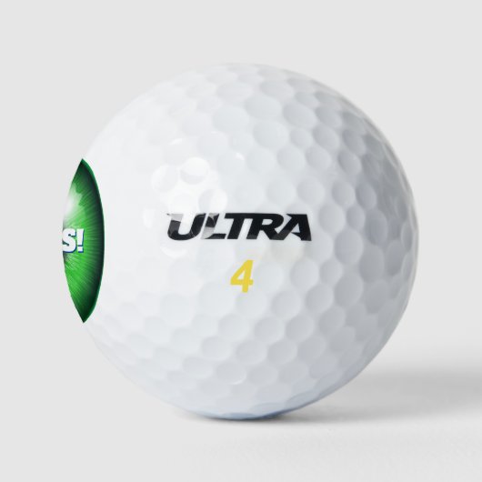 Fokus Golf Ball mit Pfeil (Logo)
