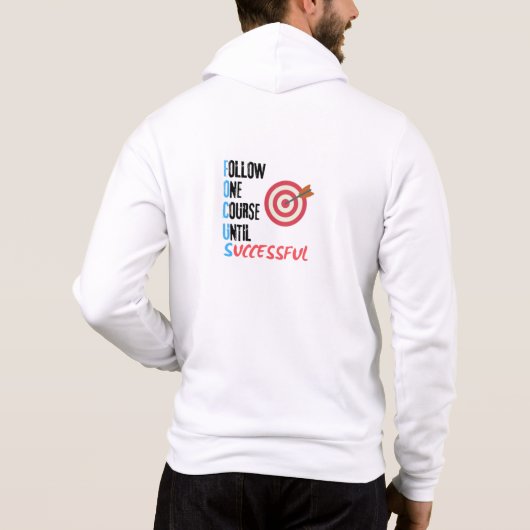 Fokus Hoodie (Rückseite)