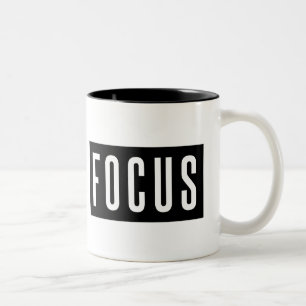 FOKUS Kaffee-Tasse Zweifarbige Tasse