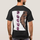 Fokus Löwe T-Shirt (Rückseite)