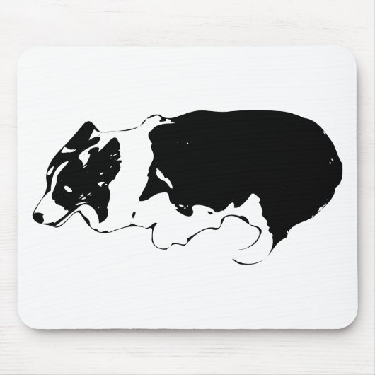 Fokus mit Corgi-Impuls Mousepad (Vorne)