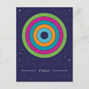 Fokus Postkarte