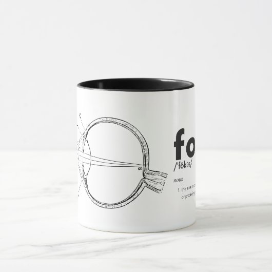 Fokus-Tasse Tasse (Zentrum)