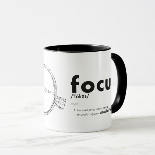 Fokus-Tasse Tasse (VorderseiteRechts)