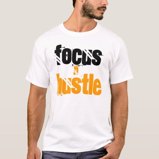 Fokus u. Gedränge T-Shirt (Vorderseite)