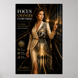 Fokus verändert alles – Poster für das Executive O