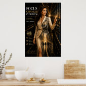 Fokus verändert alles – Poster für das Executive O (Küche)