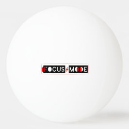 Fokusmodus Tischtennisball