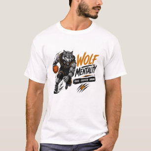 Fokussiere Disziplin Dominiere Motivational T-Shirt
