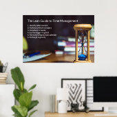 Fokussieren Sie Ihr Leben: Der schlanke Leitfaden Poster (Heimbüro)