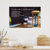 Fokussieren Sie Ihr Leben: Der schlanke Leitfaden Poster (Küche)