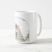 Fokussiert bleibe kaffeetasse (VorderseiteRechts)