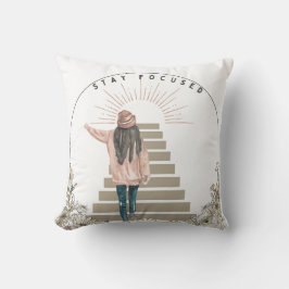 Fokussiert bleibe kissen