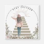 Fokussiert bleibe magnet (Vorne)