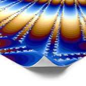 Fokussiert bleibe, Vision & Träume_ Poster (Ecke)