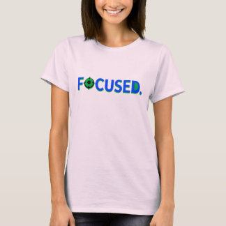 FOKUSSIERT. - Deep Work Fokus-Modus Produktivitäts T-Shirt