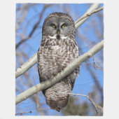 Fokussiert Fleecedecke (Vorderseite)