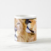 Fokussiert und Stärke_ Kaffeetasse (Mittel)