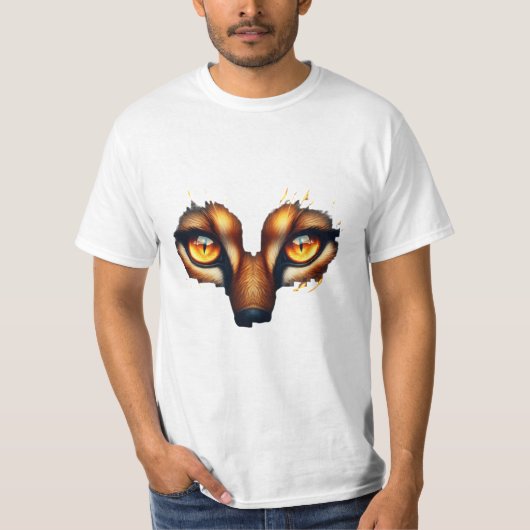 Fokussierte Augen T-Shirt (Vorderseite)