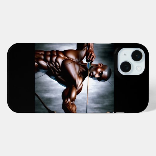 Fokussierte Kraft: Die Präzision des Archers Case-Mate iPhone Hülle (Rückseite (Horizontal))