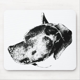 fokussierte Loyalität Mousepad