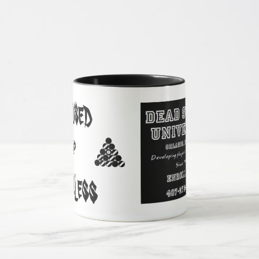 Fokussierte u. furchtlose Kaffee-Tasse Tasse (Zentrum)